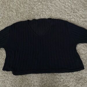 V neck beach cover up top